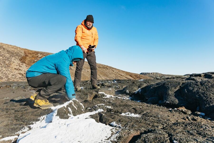 From Reykjavík: Volcanoes and Blue Lagoon Day Trip - Blue Lagoon after the volcanic ground