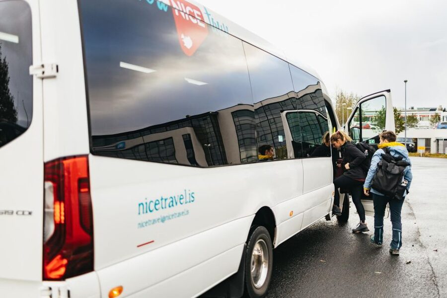 From Reykjavík: Waterfalls, Black Beach & Glacier Day Trip - Skógafoss: Big, Loud, and Easy to Appreciate