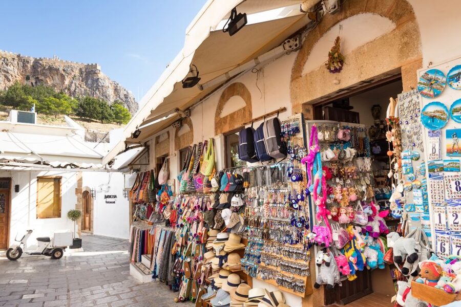 From Rhodes Town: Day Trip to Lindos - The Acropolis is rewarding, but the climb matters