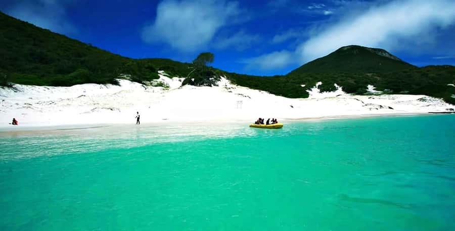 From Rio: Arraial do Cabo - The Brazilian Caribbean Daytrip - Praia do Farol and the limits on visitors