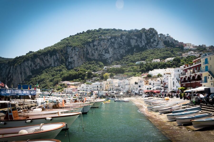 From Rome: Capri Island Day Trip - The Rome to Naples coach ride