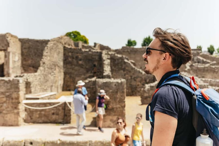 From Rome: Pompeii, Amalfi Coast, and Sorrento Day Trip - Guides, group rhythm, and organization