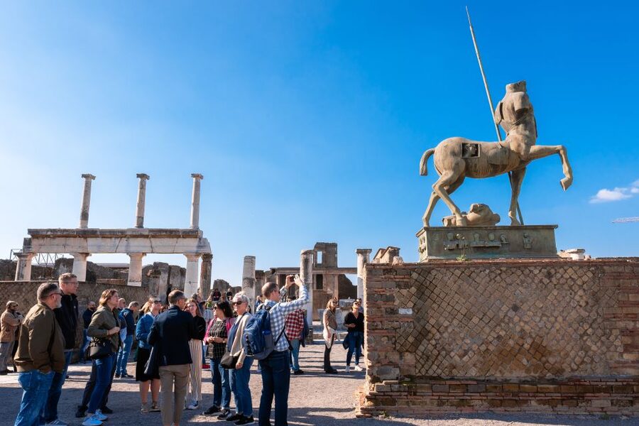 From Rome: Pompeii, Positano and Amalfi Coast Day Trip - The ride south from Rome