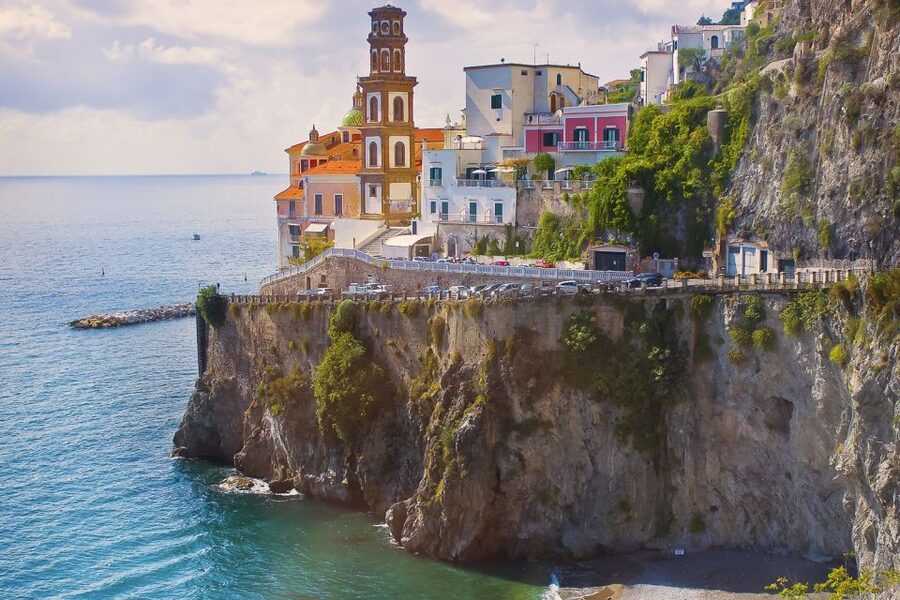 From Rome: Positano & Amalfi Coast Day Trip by Train & Ferry - Amalfi offers a different kind of coastal stop