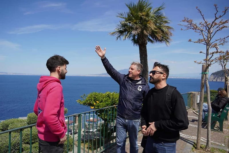 From Rome: Sorrento & Pompeii Day Trip with Guide or Ticket - Starting early at Villa Borghese
