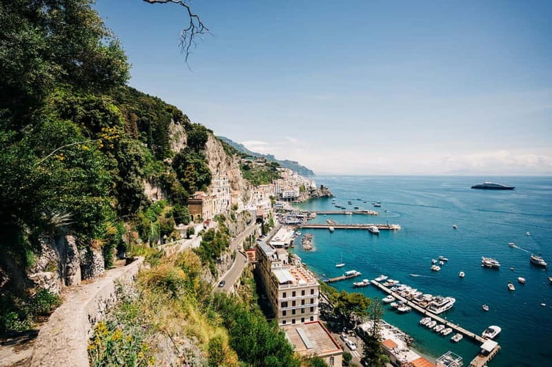 From Rome: Sorrento, Positano & Amalfi Coast Day Trip - Returning by boat to Salerno