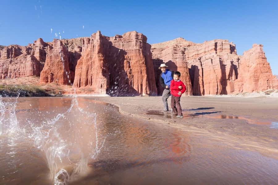 From Salta: Day Trip to Cafayate - Entering the Quebrada de las Conchas on Route 68