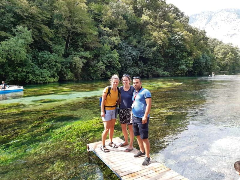 From Saranda: Gjirokastra Stone City & Blue Eye Day Trip - The Blue Eye’s cold spring and short trail