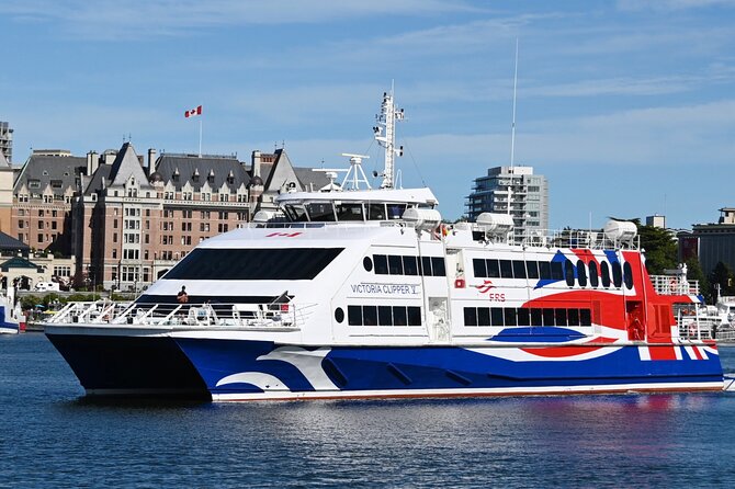 From Seattle: Round Trip by High Speed Ferry to Victoria, BC - Comfort, mobility, bikes, and bags