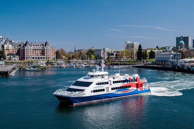 From Seattle: Round Trip by High Speed Ferry to Victoria, BC - A comfortable crossing through Puget Sound