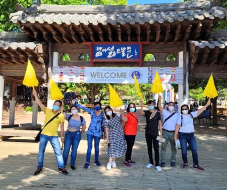 From Seoul: Nami Island, K-drama Garden & Rail Bike Day Tour - Gangchon Rail Park: the most active stop