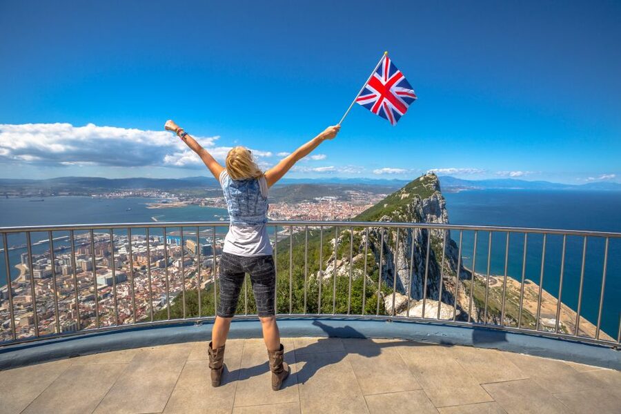 From Seville: Day Trip to Gibraltar - St. Michael’s Cave and its stone formations
