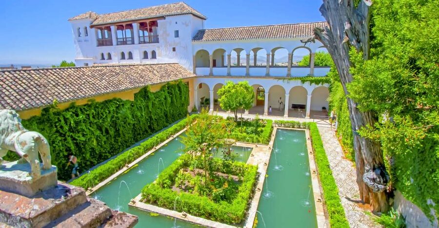 From Seville: Private Granada Day-Trip with Alhambra Visit - Entering the Alhambra complex