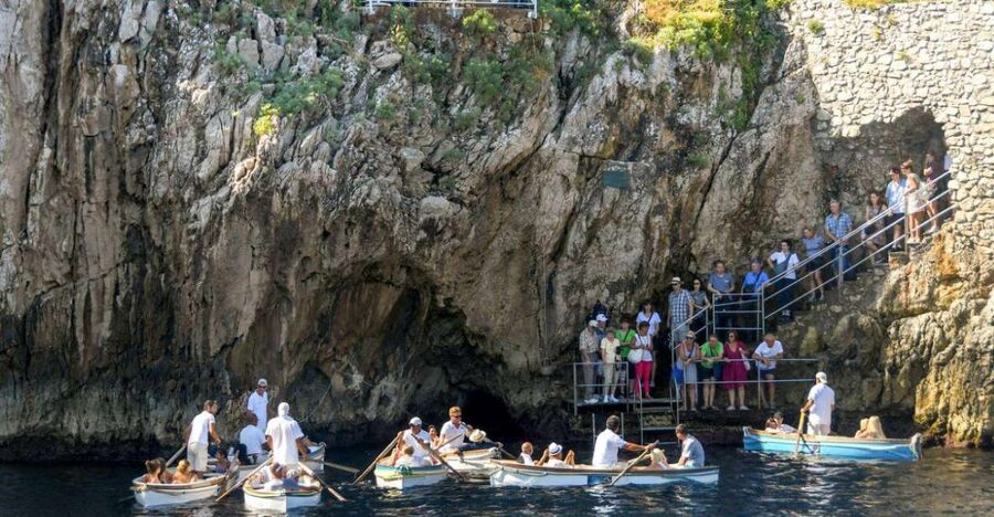 From Sorrento: Capri, Anacapri, & Blue Grotto Full-Day Trip - Key points to know before booking