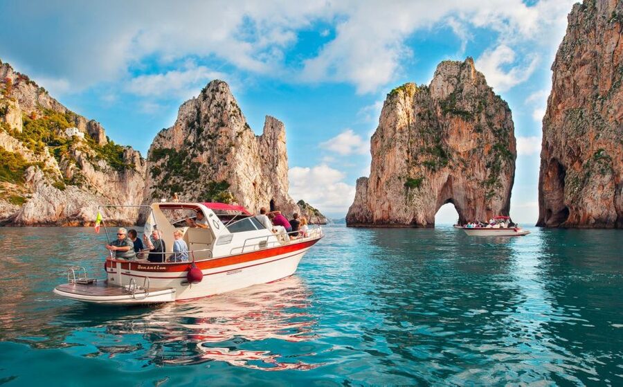 From Sorrento: Capri Island Boat Day Trip With Transfer - Key details at a glance