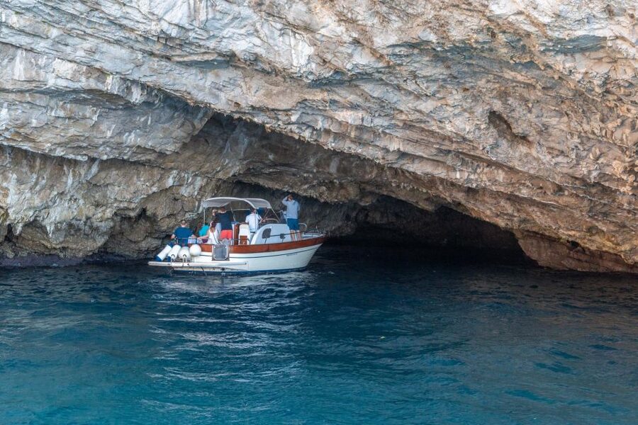 From Sorrento: Capri Island Day Trip with Boat Cruise - Seeing Capri’s cliffs, villas, and grottos