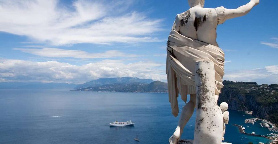 From Sorrento: Full-Day Trip to Capri and Blue Grotto - Capri town and the island’s busy side