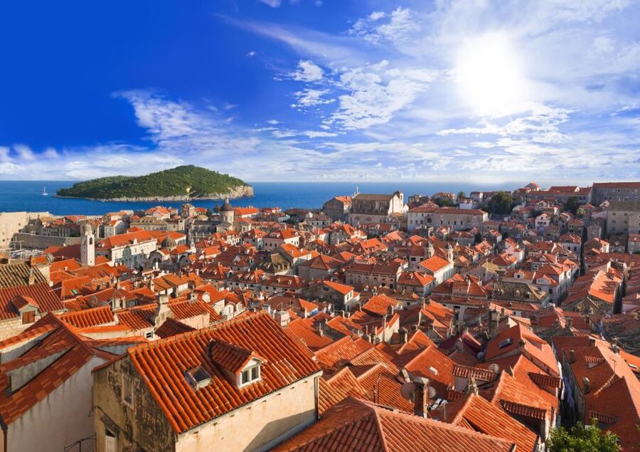 From Split: Dubrovnik Guided Day Trip - The Ston stop on the return journey