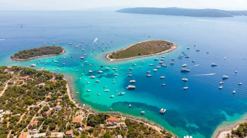 From Split or Trogir: Trogir and Blue Lagoon Half-Day Trip - The Blue Lagoon: 75 minutes for swimming