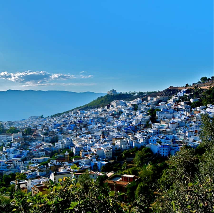 From Tangier: Chefchaouen Guided Full-Day Trip - Entering the blue-painted medina
