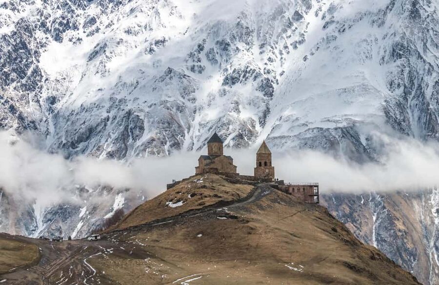 From Tbilisi: Kazbegi, Gudauri & Ananuri Day Trip - Stepantsminda leads to the day’s main sight