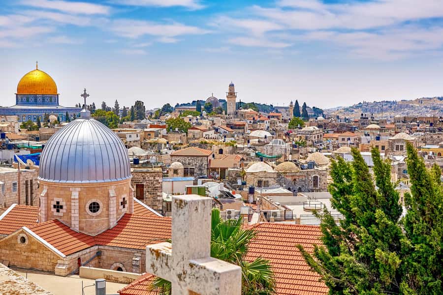 From Tel Aviv: Jerusalem Day Trip with Transfer - The Mount of Olives is your best city map