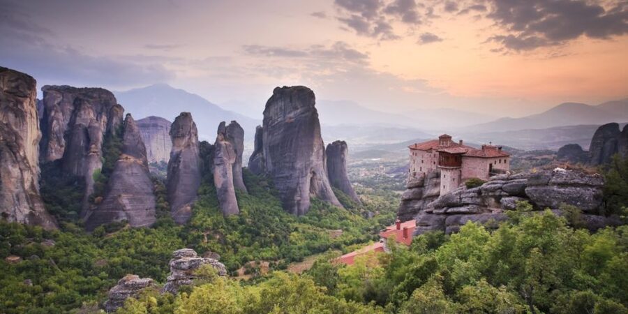From Thessaloniki: Private Day Trip to Meteora with Transfer - Monastery visits, stairs, and dress rules