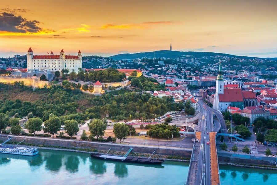 From Vienna: Bratislava Half-Day Trip - Crossing into Slovakia by minivan