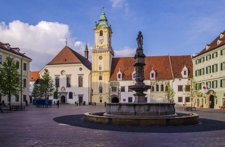 From Vienna: Bratislava Half-Day Trip - St. Michael’s Gate and Tower introduce the Old Town