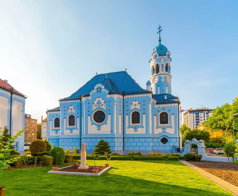 From Vienna: Bratislava with Local Guide, Castle & UFO Views - A quick look at the city center