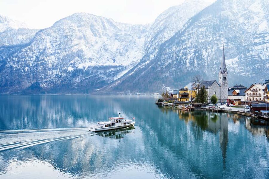 From Vienna: One Day Hallstatt Guided Day Trip - Schloss Ort on Lake Traunsee