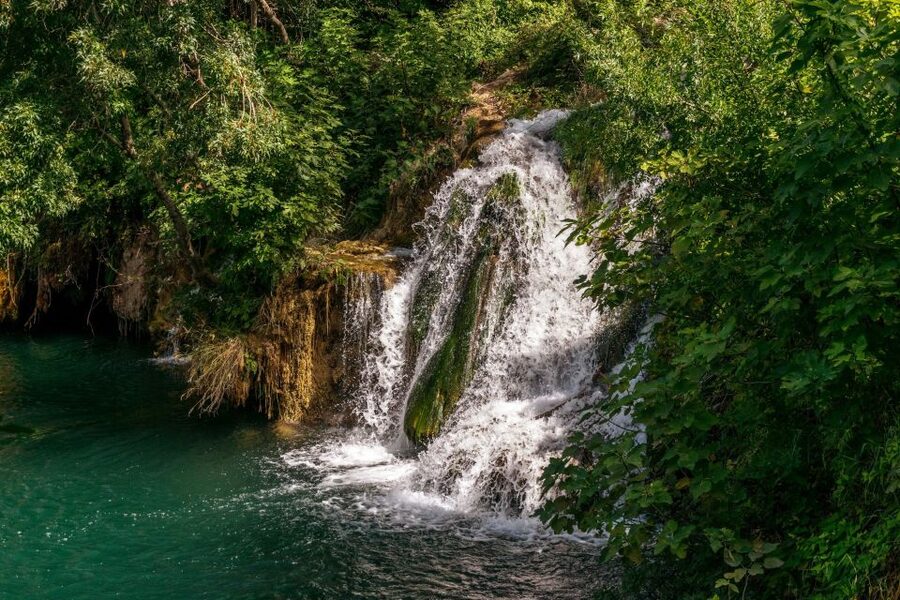 From Zadar: Krka National Park and Waterfalls Day Trip - The boat from Skradin to Skradinski Buk