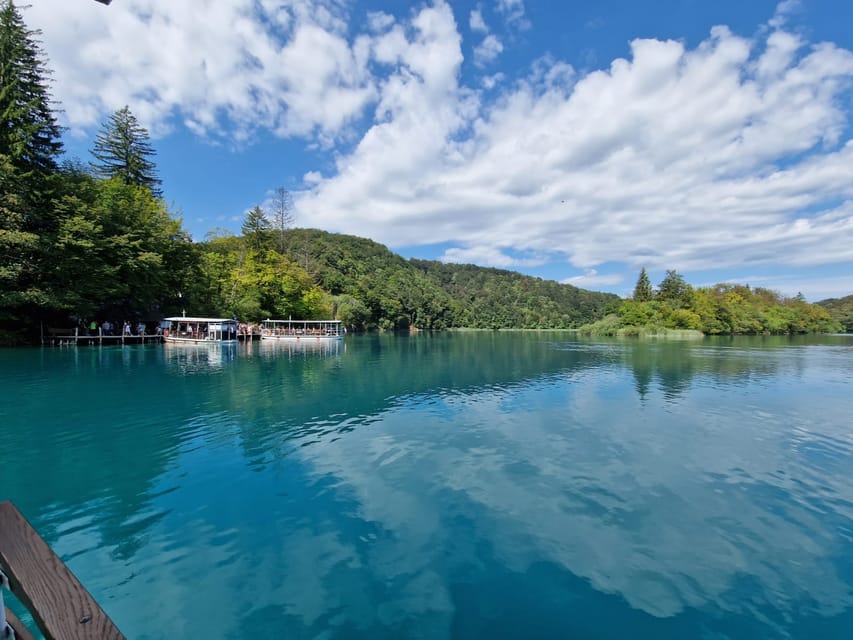 From Zadar: Plitvice Lakes Day Trip with Guide and Boat Tour - The electric boat and panoramic train