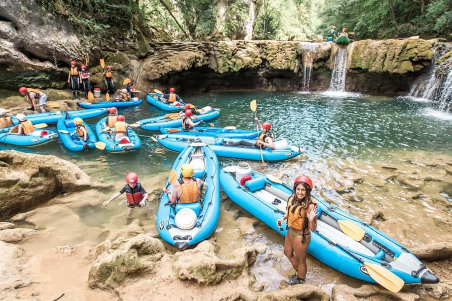 From Zagreb: Mrežnica kayaking & Rastoke village - day trip - Forty-five minutes among Rastoke’s watermills