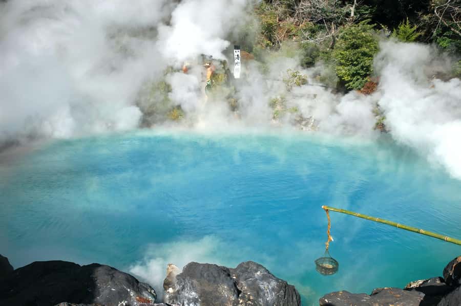 Fukuoka: Beppu Hells HotSpring, Frog Temple & Yufuin DayTrip - Lake Kinrin and the mist near Mount Yufu