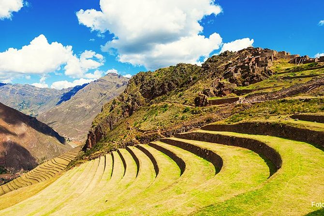 Full-Day Excursion to Sacred Valley, Pisac and Ollantaytambo from Cusco - Pisac and its terraces above the valley