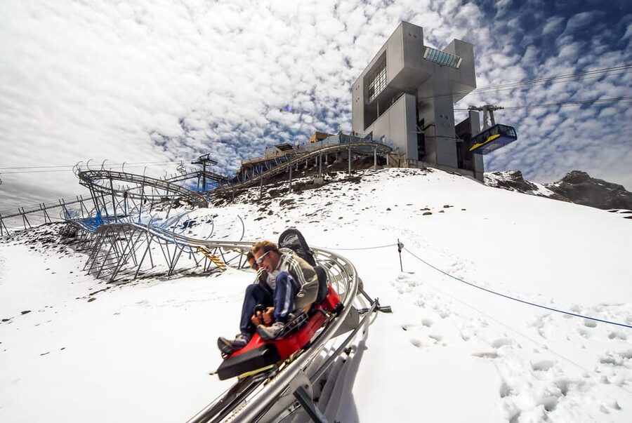 Full-Day Trip to Riviera Col du Pillon & Glacier 3000 - Snow play, sledding, and the summer Alpine Coaster