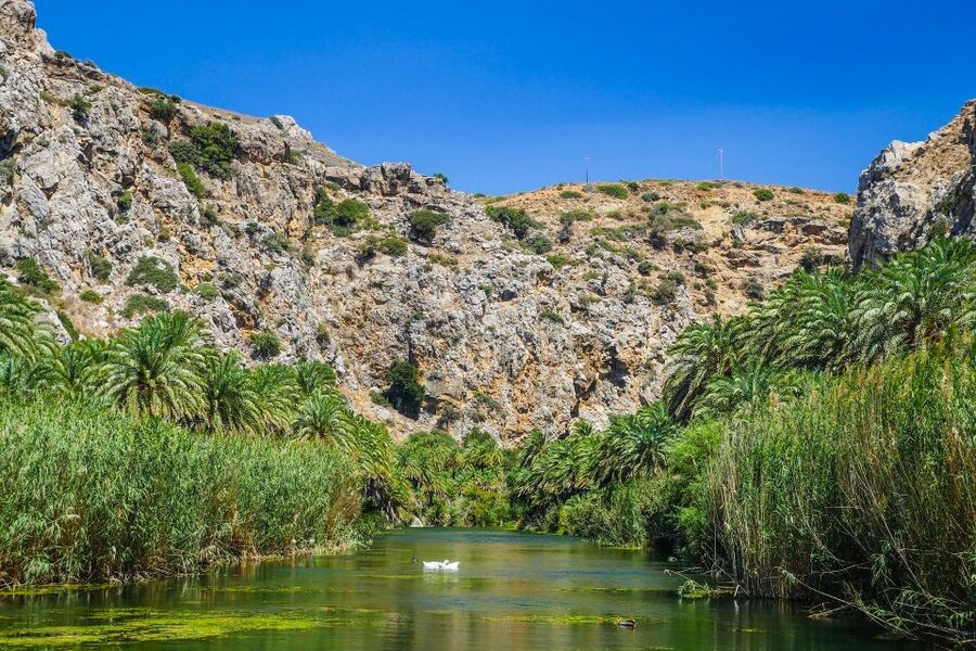 Georgioupolis: Preveli Palm Beach Day Trip by Bus and Boat - Kourtaliotiko Gorge on the return route