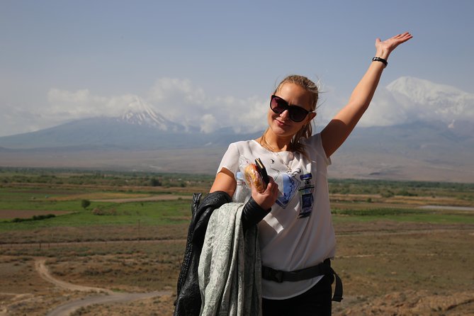Group tour: Khor Virap, Noravank, Areni Winery and Cave - Khor Virap and the view toward Mount Ararat
