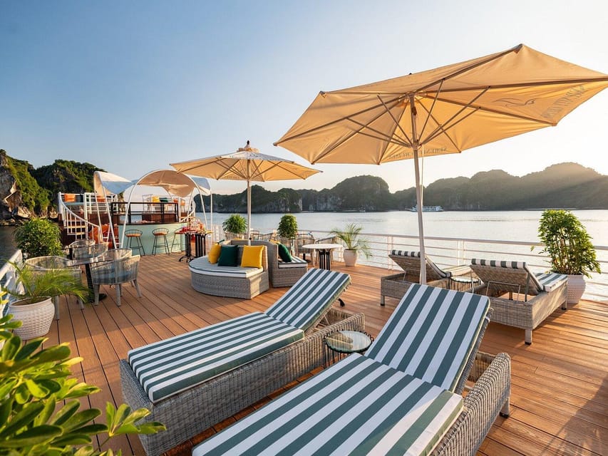 Hanoi: Cat Ba Island & Lan Ha Bay Day Trip Cruise with Lunch - Kayaking, swimming, sliding, and jumping from the boat