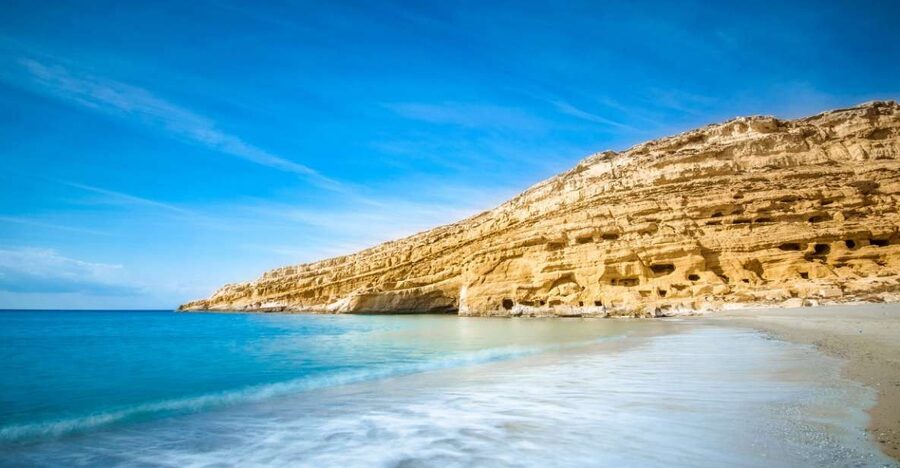 Heraklion: Matala Beach, Hippie Caves & Odigitria Monastery - Key points at a glance