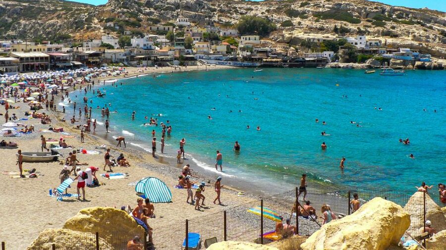 Heraklion: Matala Beach, Hippie Caves & Odigitria Monastery - Why Matala makes this South Crete trip worthwhile