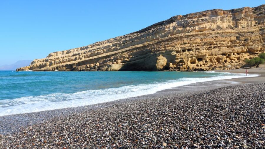 Heraklion: Matala Beach, Hippie Caves & Odigitria Monastery - The drive south from Heraklion