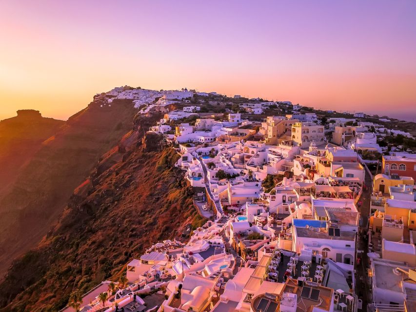 Heraklion: Santorini Day Trip with Boat Transfer & Oia Visit - Oia: the postcard stop with a crowd problem