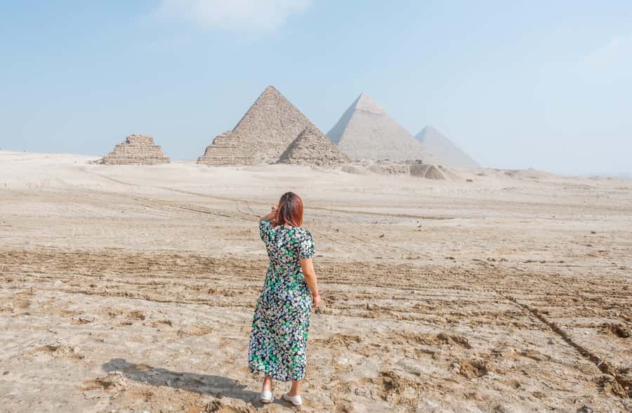 Hurghada Day Trip to Giza Pyramids, Sphinx, Museum and lunch - The Great Sphinx and Valley Temple
