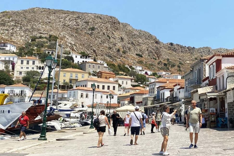 Hydra Island: Full Day Trip from Athens with Swimming - The Corinth Canal stop gives the drive a purpose