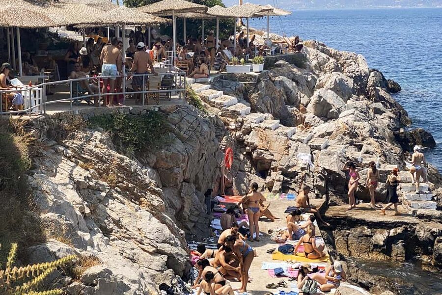 Hydra Island: Full Day Trip from Athens with Swimming - Vlichos Beach adds a quieter second stop