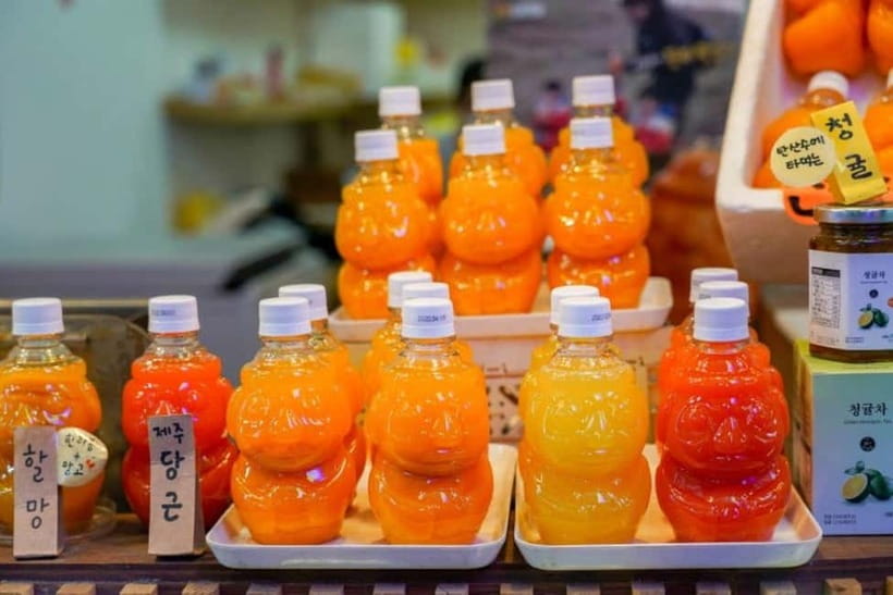 Jeju Highlight One day trip for Cruise Guests - Seogwipo Olle Market for food and small purchases