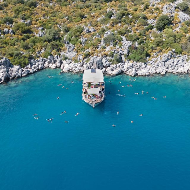Kas: Day Trip to Kekova, Demre and Myra - Lunch and swimming at Esmeralda Bay