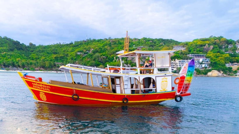Ko Tao: Tao-Nangyuan Snorkeling Day Trip with Meals & Sunset - From hotel pickup to Koh Nang Yuan